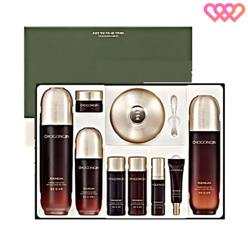 【4種セット】 ミシャ チョゴンジンヨンアン スキンケア （化粧水＋乳液＋エッセンス/美容液＋クリーム）