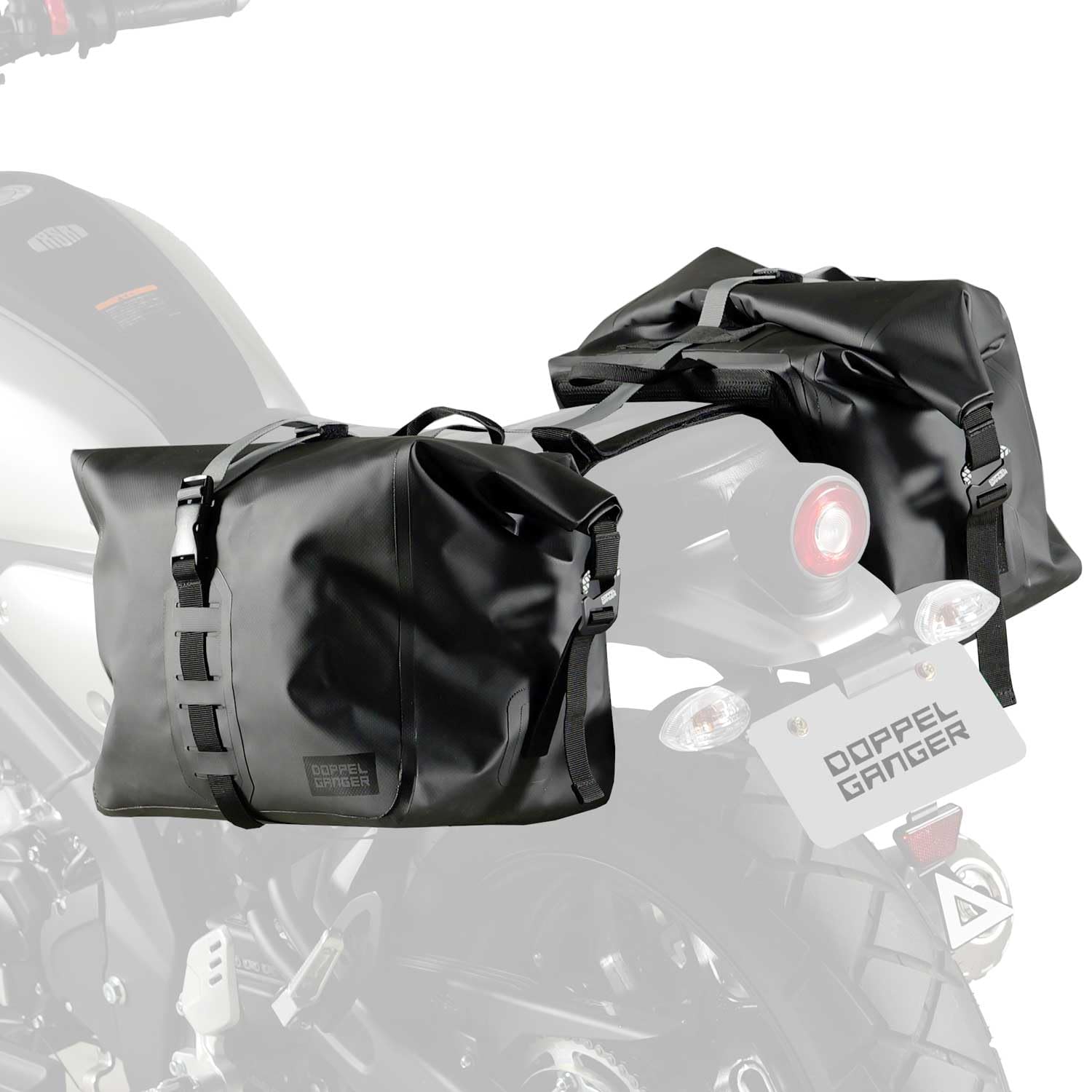 DOPPELGANGER ターポリンサイドバッグ DBT648-BK