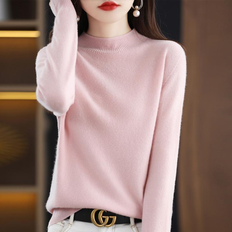 ニットセーター レディース 春服　初春　vネック　 カシュクール シルキータッチニット 長袖 薄手ニット プルオーバー ス