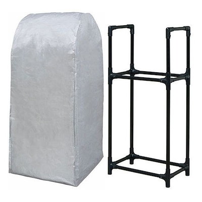 他サイト： KTL-590C ブラック [タイヤラック（カバー付）] メーカー直送の商品画像