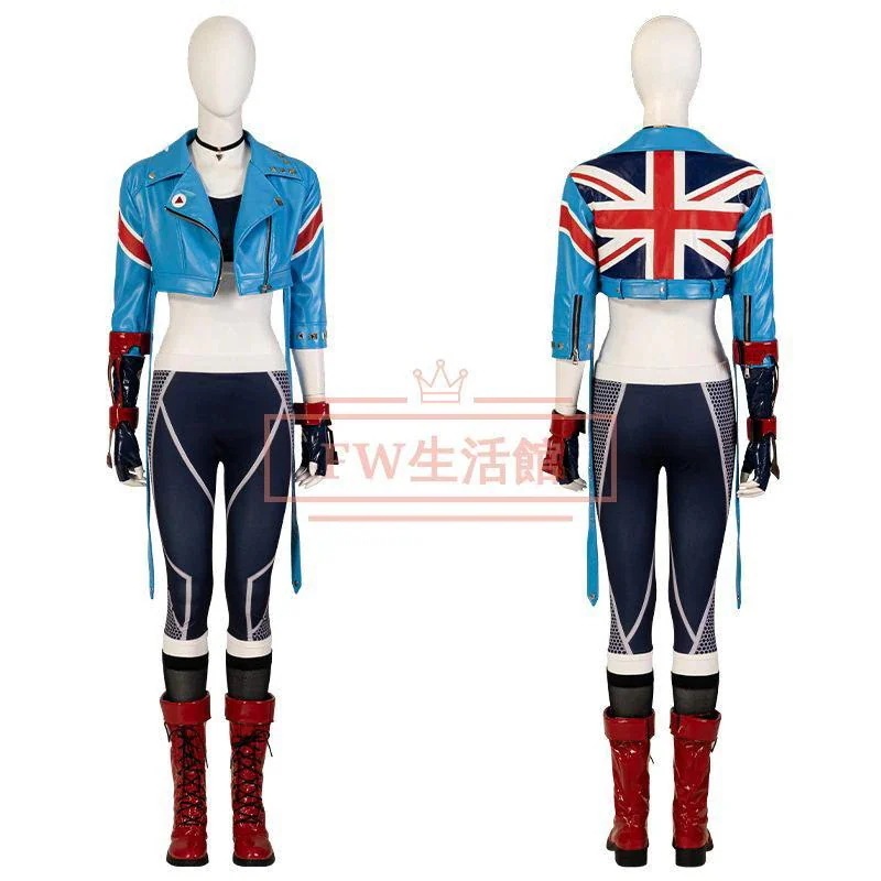 【新品開催 即納】ストリートファイター Cammy White キャミィ・ホワイト コスプレ衣装 靴 演出服 アニメ ゲーム ハロウィン cosplay 変装