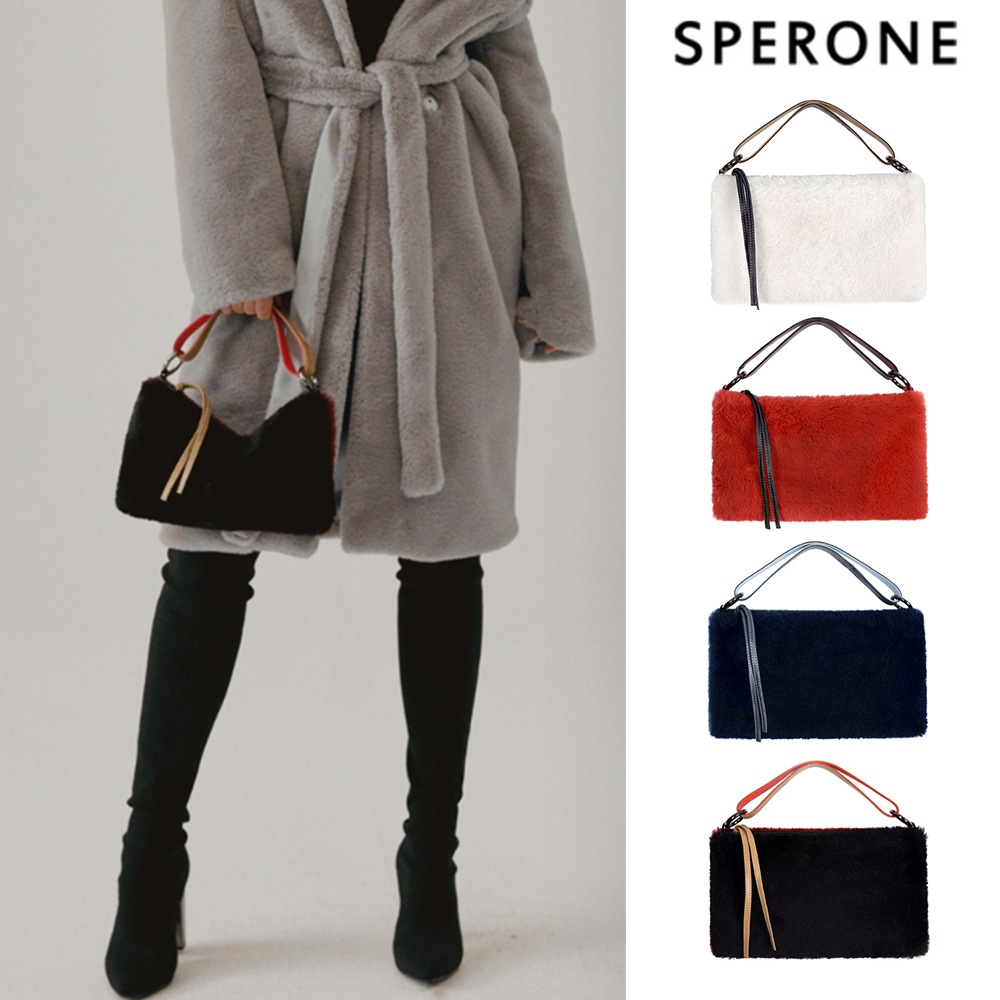 [SPERONE] Strain Color Block Bag