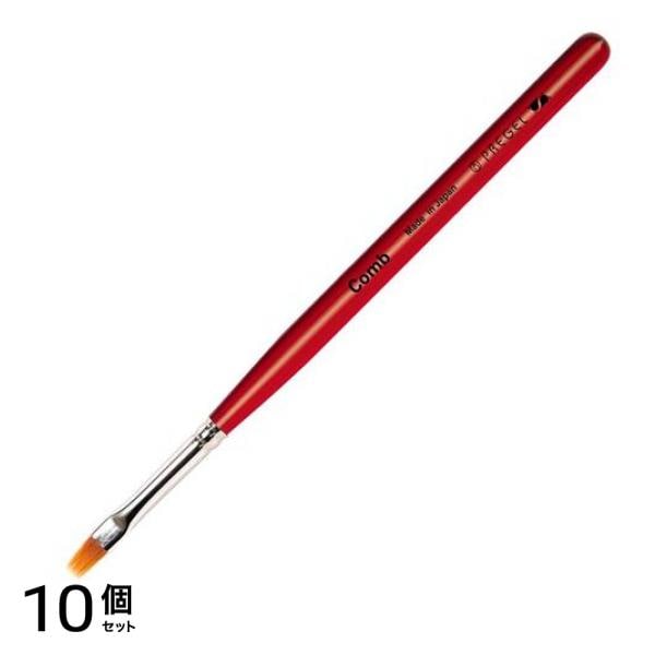 PREGEL SPIRIT(プリジェル スピリッツ) ネイルブラシ コーム筆 SP-CO 1本入 10個セット