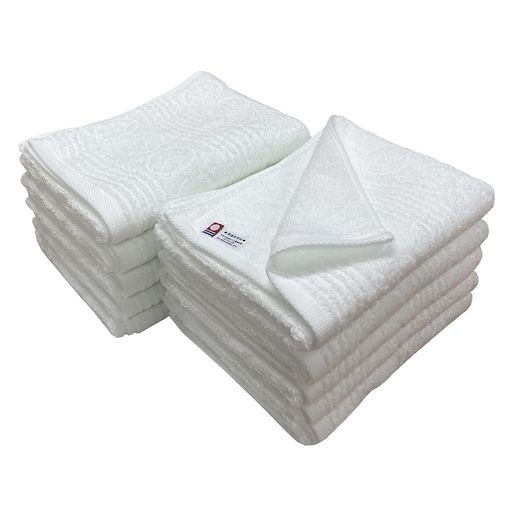 今治タオル フェイスタオル 10枚組 白 ホテルタイプ 34X85CM 吸水 日本製