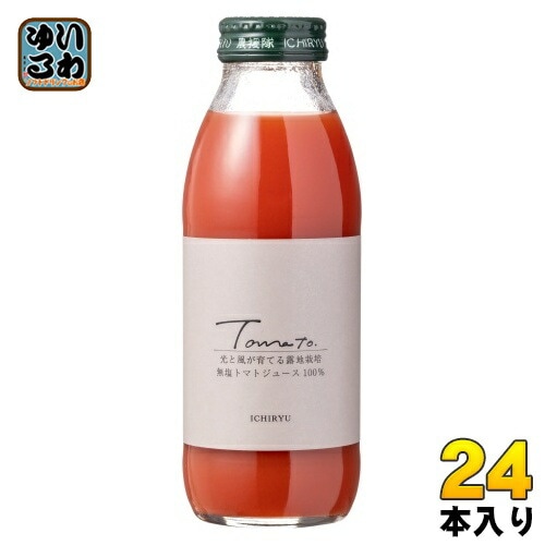 いち粒 食塩無添加とまとジュース 350ml 瓶 24本 (12本入×2 まとめ買い) 野菜ジュース 7,687円