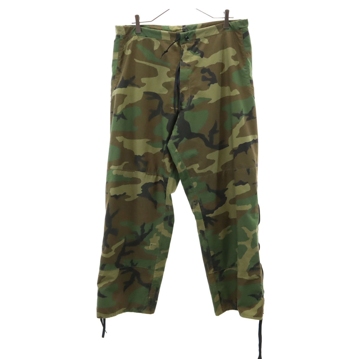 US ARMY アメリカ軍 90s ゴアテックス オールド ウッドランドカモ ミリタリーパンツ M カーキ 迷彩 メンズ 古着
