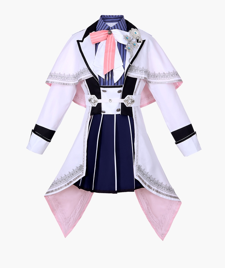 鳳えむ レッツ・エチュード コスプレ衣装(ウィッグ 靴別売り)