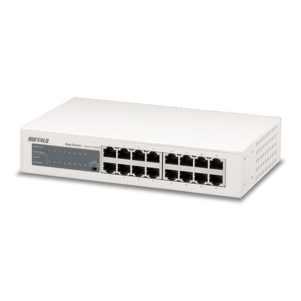 Giga対応 スイッチングHub 16ポート LSW4-GT-16NSR