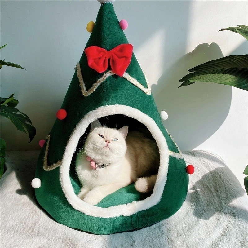 ペット用品ペットの巣犬小屋猫小屋犬小屋猫小屋秋と冬暖かい取り外し可能な洗濯小型犬ペット犬小屋