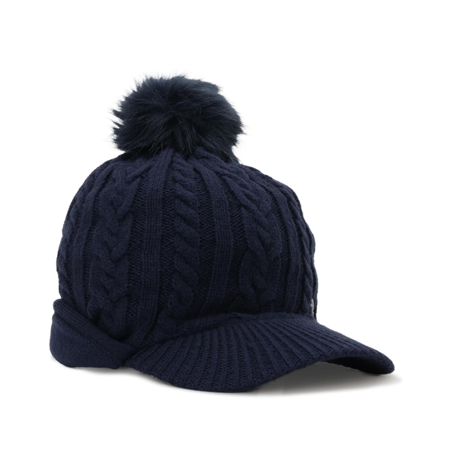 PUMA バイザーゴルフ ウィメンズ メタルキャット ニットバイザーキャップレディース