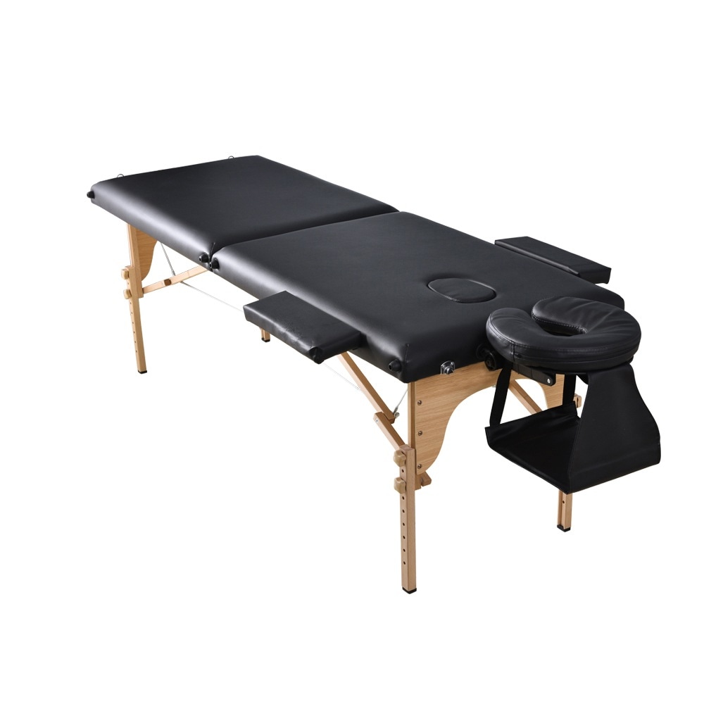 140マッサージ ベッド マッサージベッド折りたたみ 施術ベッド マッサージ台 エストベッド 組立て不要 ブラック150