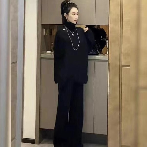 ニット ワイドパンツ 2点セット セットアップ セーター ワイドパンツ 長袖 ニット かわいい 大人可愛い きれいめ シンプル カジュアル 大人 上品 おしゃれ お洒落 かっこいい 大人女子 ラフ