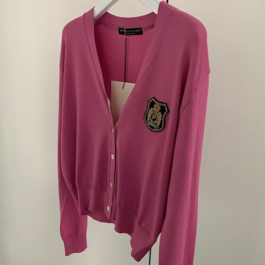 クラウンパッチ カーディガン