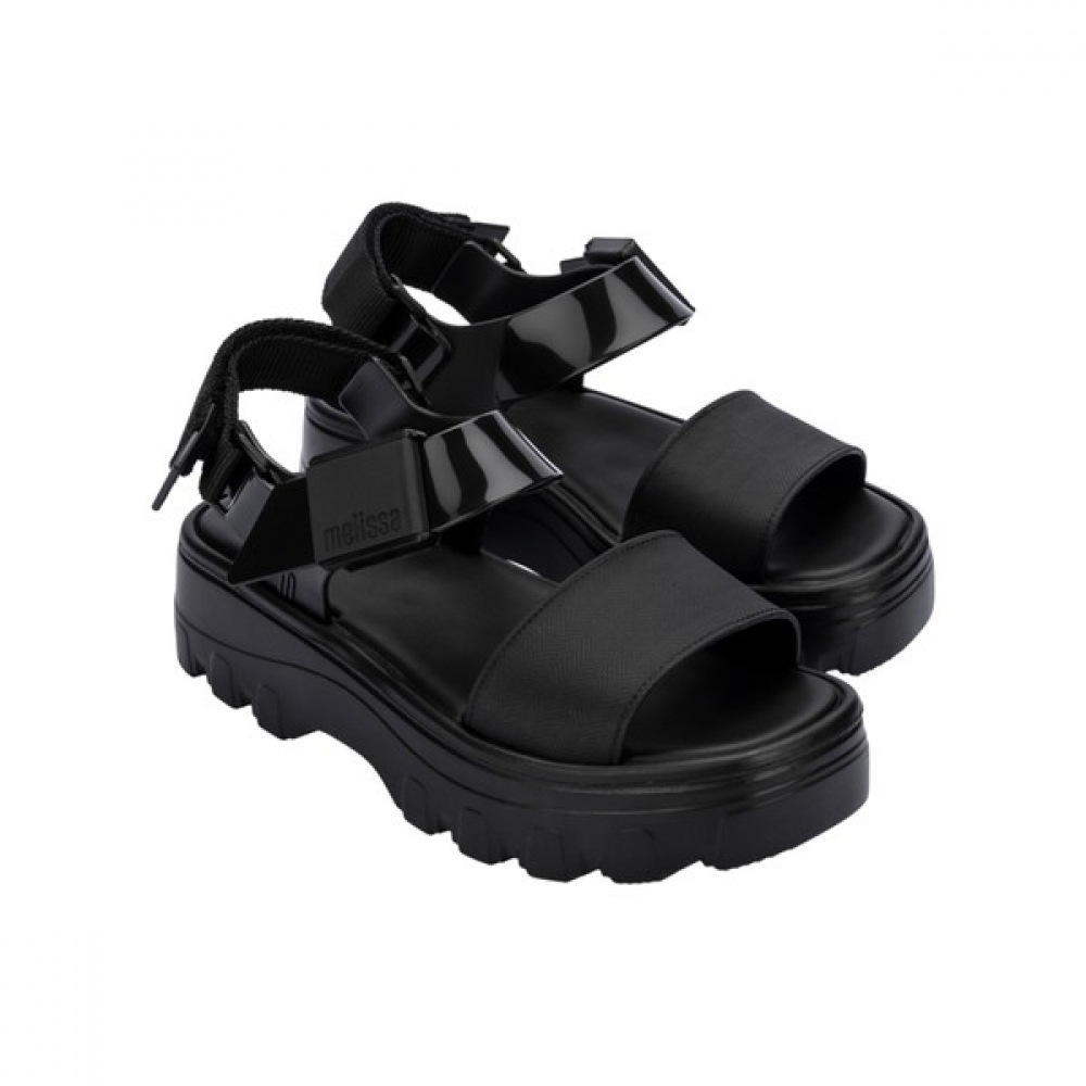 (トボックス) メリッサ女性用キックオフサンダルブラック MSWCD2TSIC11BLK