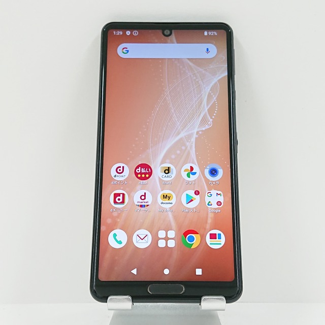 AQUOS sense4 SH-41A docomo ブラック 送料無料 本体 c07729 【中古】