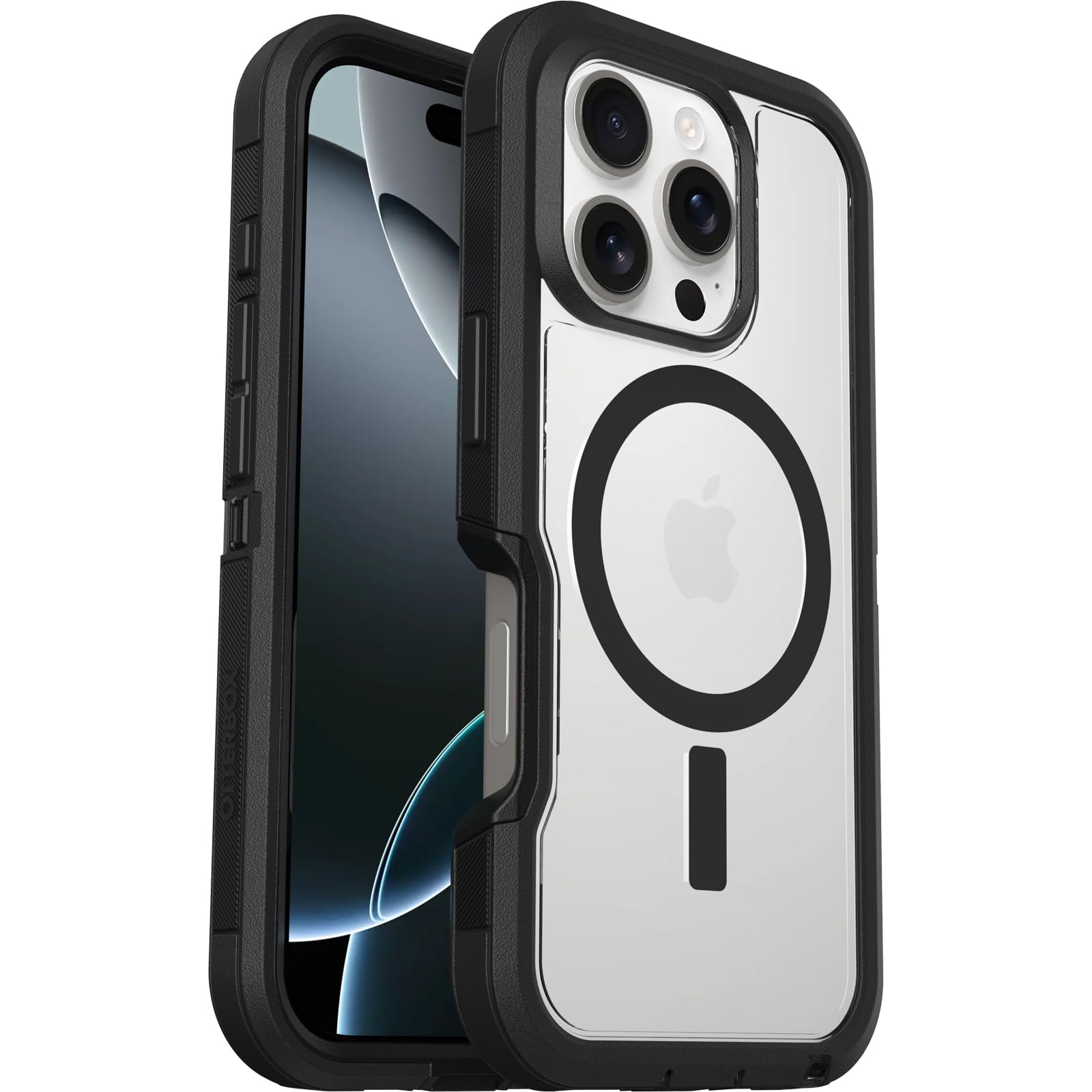 【OtterBox】全米No1ブランド 軍事規格の7倍の強度 iPhone 16 Pro用 耐衝撃 衝撃吸収 米軍MIL規格 Magsafe対応ケース Defender XT ダークサイド 【国内正規