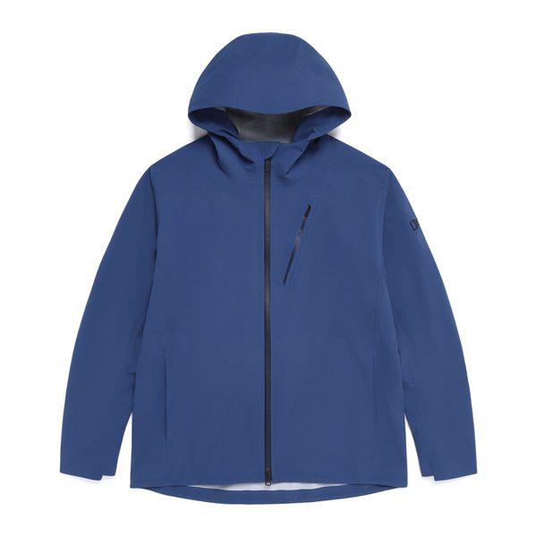 N261MJP270 3レイヤー防水フード付きジャケット DARK BLUE