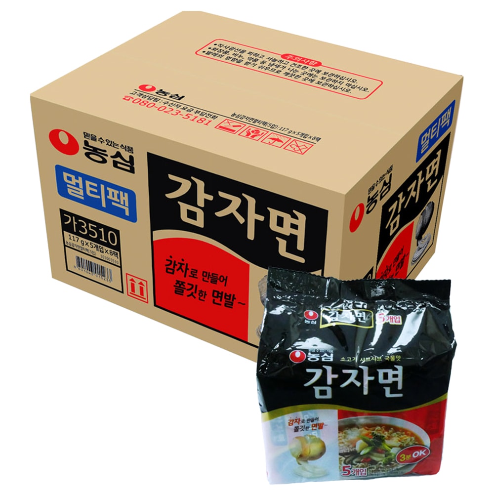 （TF013）農心ジャガイモ面40ロッド/韓国配送/ラーメン