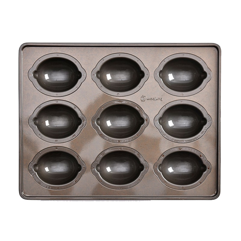 レモンマドレーヌ型 9個入り シリコン加工