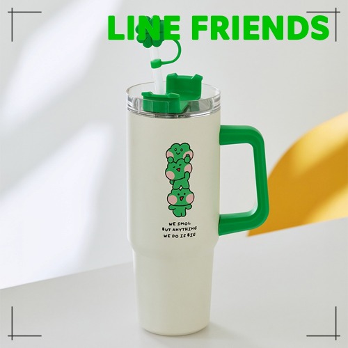 ラインフレンズ minini レニニ クローバー トレンタ タンブラー (890ml)