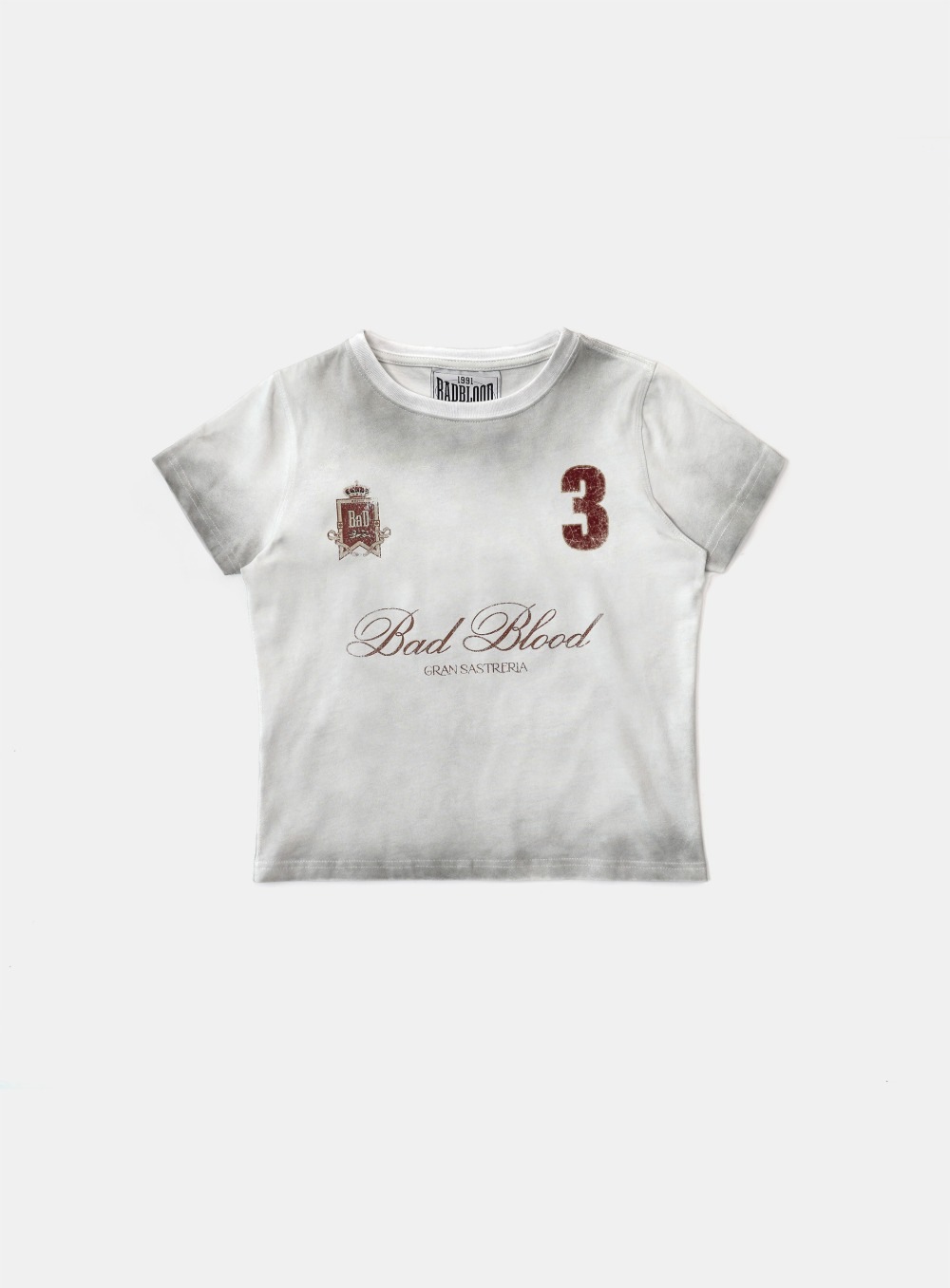 【BADBLOOD】 ROYAL CLASSIC T-SHIRT : WHITE