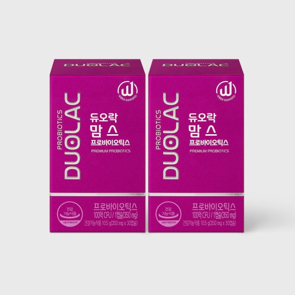 保障菌数100億デュオラック マムスプロバイオティクス 30カプセル（30日分）2個 / 妊婦 授乳婦 調理員 乳酸菌