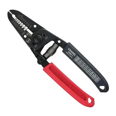 他サイト： ベッセル ワイヤーストリッパー 3．5 作業工具 電設工具 ワイヤーストリッパの商品画像