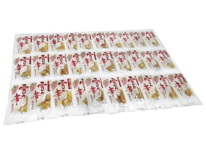 茨城県 紅はるか =干し芋 雪の華= 約100g x30pc 平切りタイプ 予約 入荷次第発送