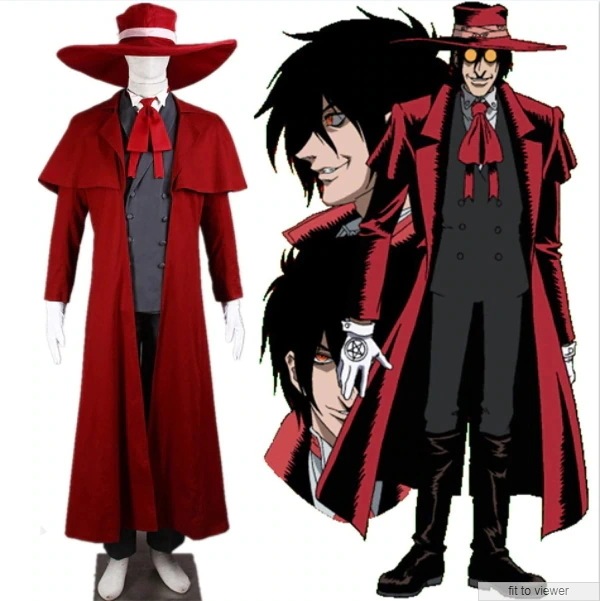 HELLSING Alucard ヘルシング アーカード風 コスプレ衣装 コスチューム 仮装期間限定30％