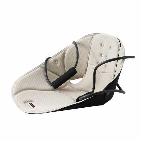 （まとめ買い）aimani 肩甲骨ストレッチチェアー サンドベージュ AHC020-BE [x3]