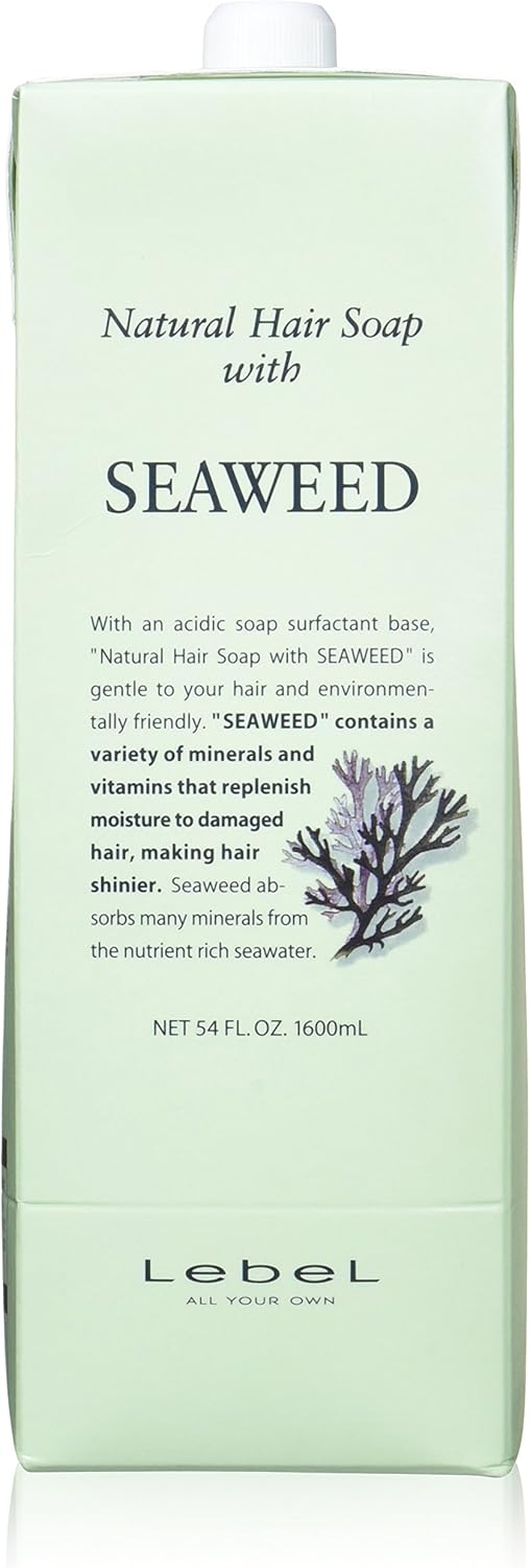 ルベル ナチュラルヘアソープ ウィズ シーウィード SW 1600ml 2本セット