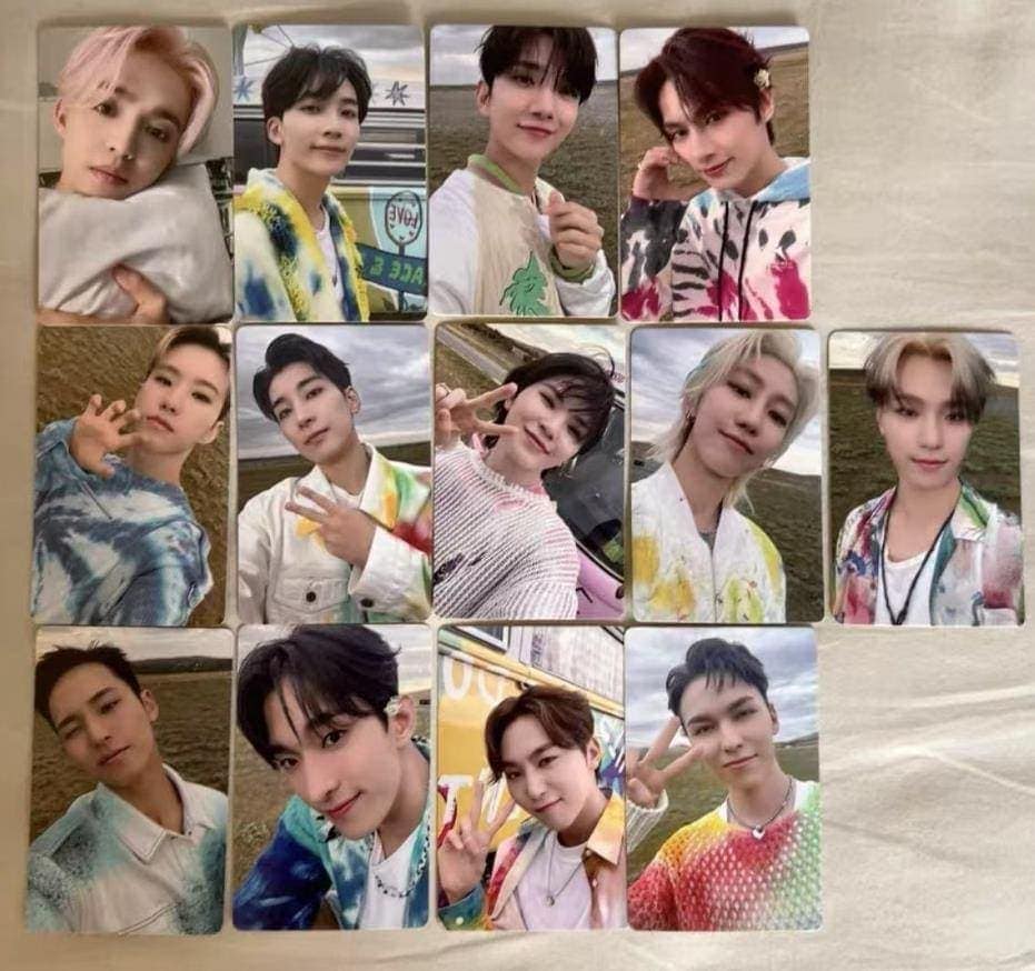 公式品　SEVENTEEN 11th Mini HEAVEN 一直娯 ヨントンＢ　全員13枚　セット