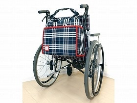 笑和 車いす用RAKUバッグII ダークネイビー SR-700N