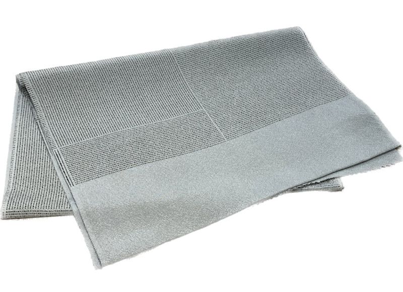 帯揚 変わり市松カラー カーキ (全4色) [obiage021]