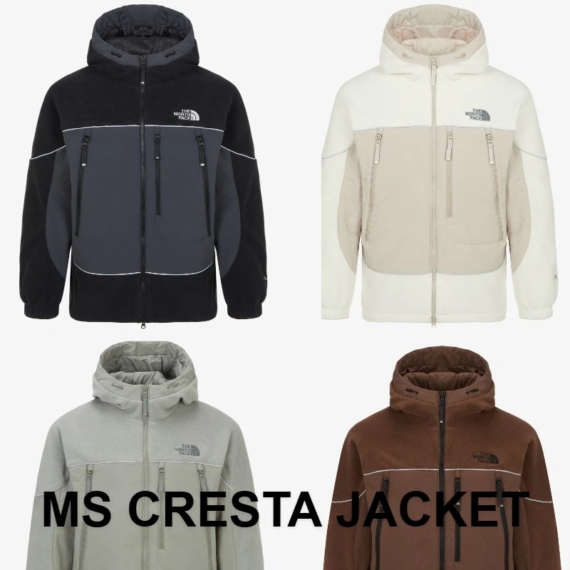 韓国正規品保証 関税負担なしNJ4FR53A MS CRESTA JACKETデイリー 基本 着装 男子 女子 人気 韓国 ファッション 男女共用 アウトドア