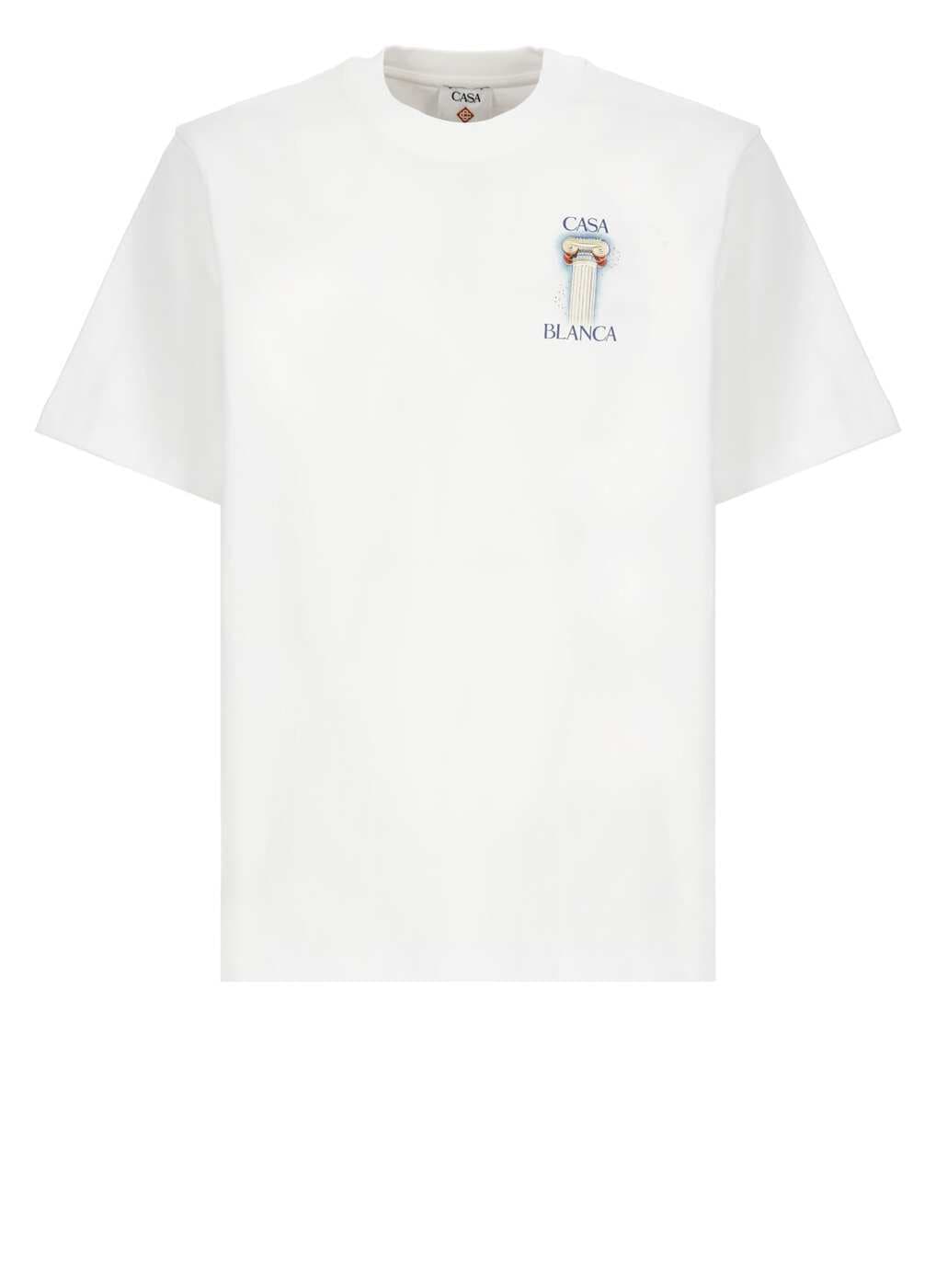 MPS25JTS00105LA COLOMNE ホワイト 春夏2025 Tシャツ メンズ ia