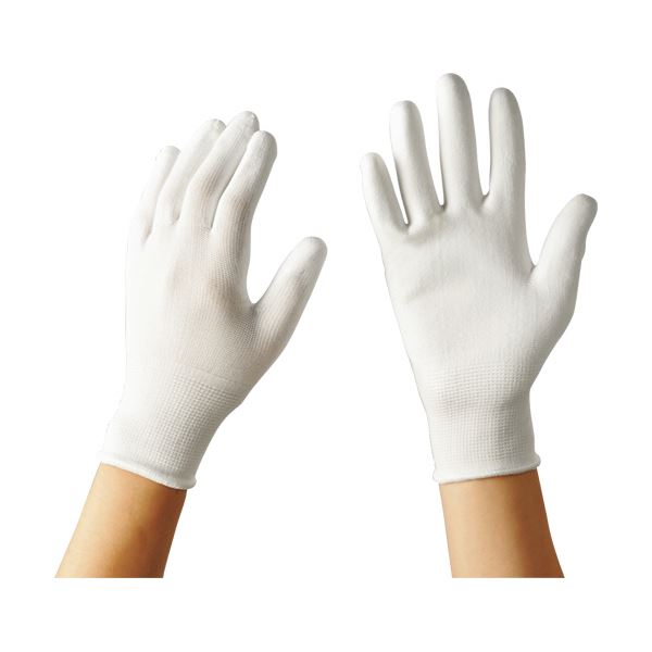 （まとめ）TANOSEE 13ゲージ ウレタンコート手袋 パームタイプ S 1パック（10双） 3セット