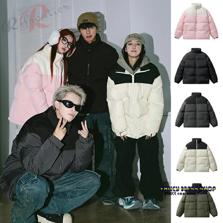 今月の新商品 中綿ジャケット ジュニア レディース 秋 冬 暖かい オシャレ メンズ ユニセックス 黒 男女兼用 中綿コート ショート丈 低身長 中綿 コート ペアルック カップル中綿ジャケット ジュ