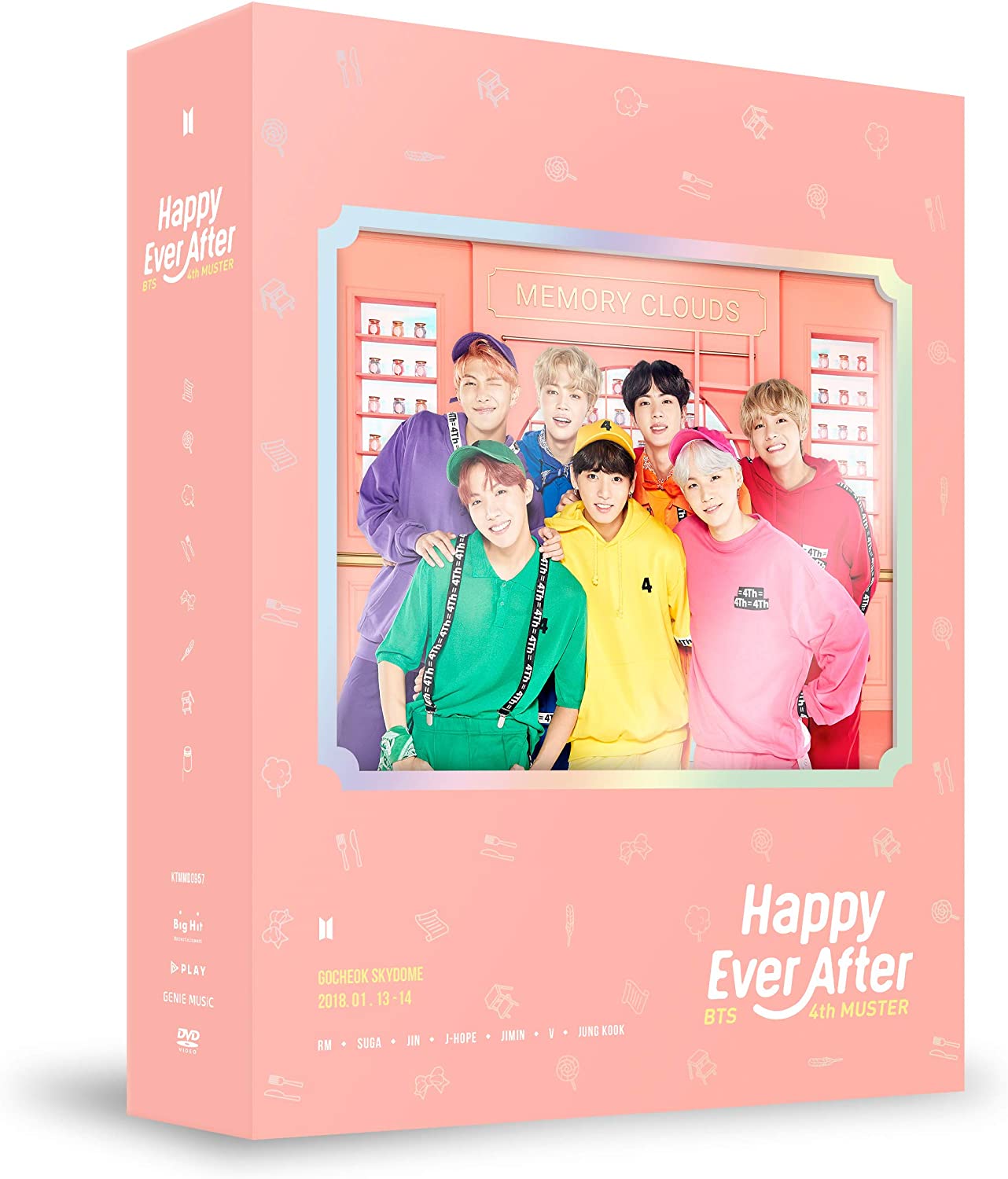 BTS 4th musterHappy Ever After DVD　ペンミ ソウル 韓国版 ファンミーティング4th MUSTER
