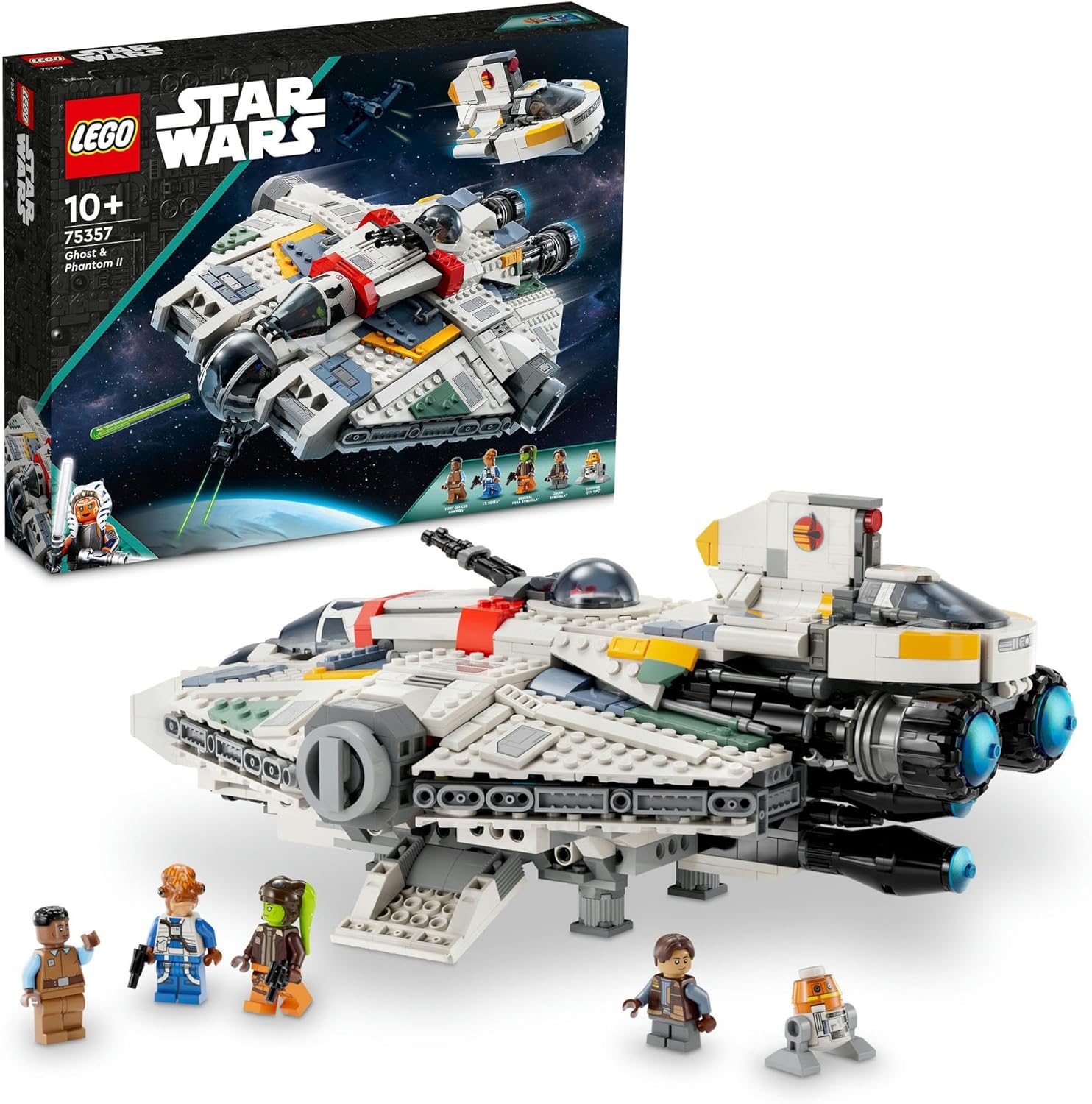 レゴ LEGO スター・ウォーズ ゴースト&ファントム II 75357 おもちゃ 玩具 プレゼント 誕生日 ブロック クリスマス 男の子 女の子 子供 10歳 11歳 12歳 小学生 宇宙