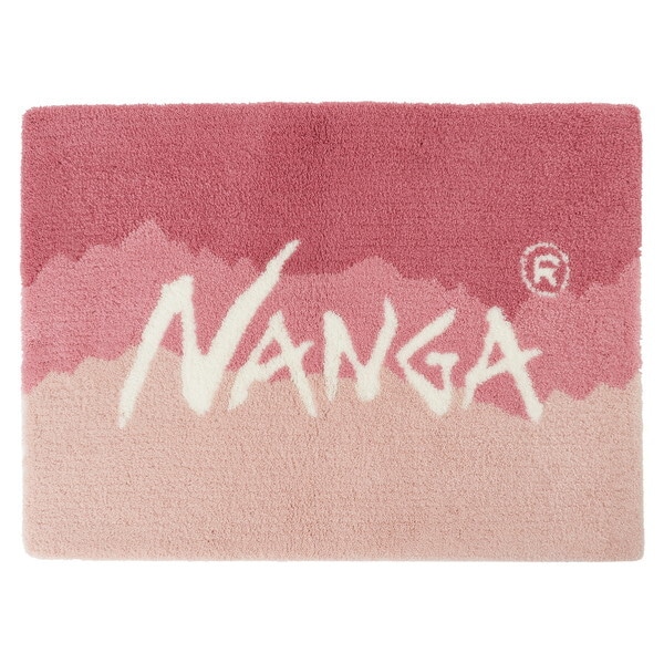 ナンガ RIDGELINE GRADATION RUG PINK FREE NZ2454-4F405-B N0000825 リッジライングラデーションラグ
