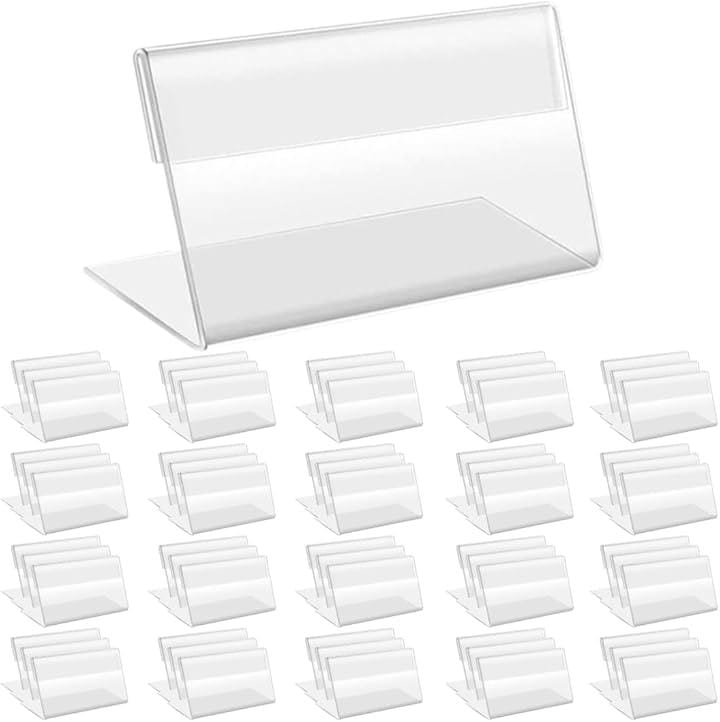 カードスタンド ポップスタンド プライスカード立て 名刺サイズ(60個)