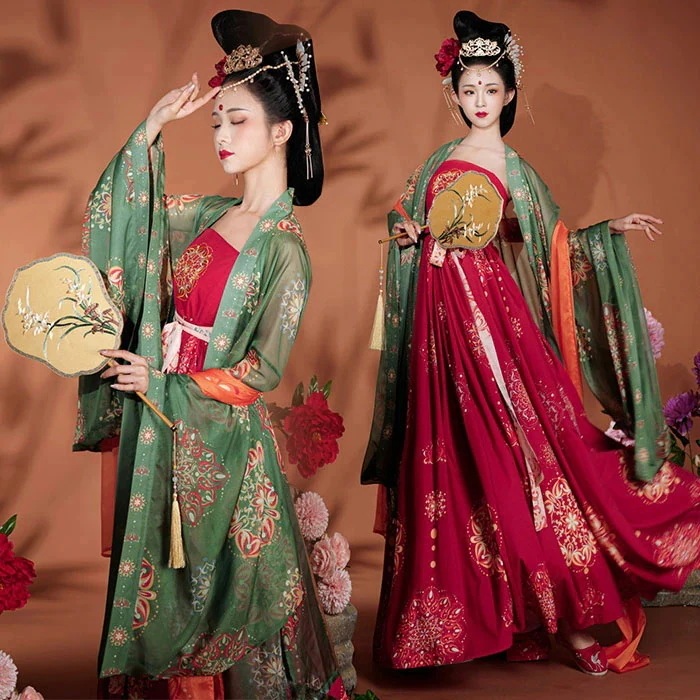 唐服ゴードレスにハロウィン コスプレ 衣装 中華 民族衣装 仙女 コスチューム 素敵 刺繍 エレガント プリント 漢服 衣装 ふわふわ 可愛い 中華服 チャイナ服 ハロウィン コスプレ衣装 仮装 チャ