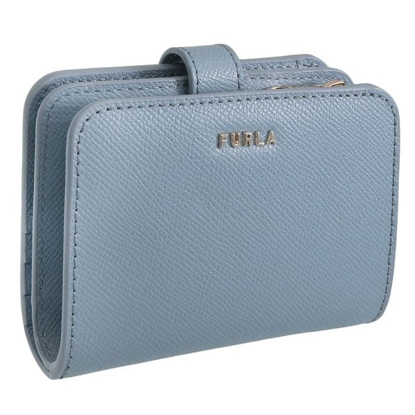 フルラ 財布 レディース 2つ折り 折財布 コンパクト アウトレット ブルー CLASSIC S COMPACT WALLET VITELLO ANDROMEDA WP00443BX03062495S