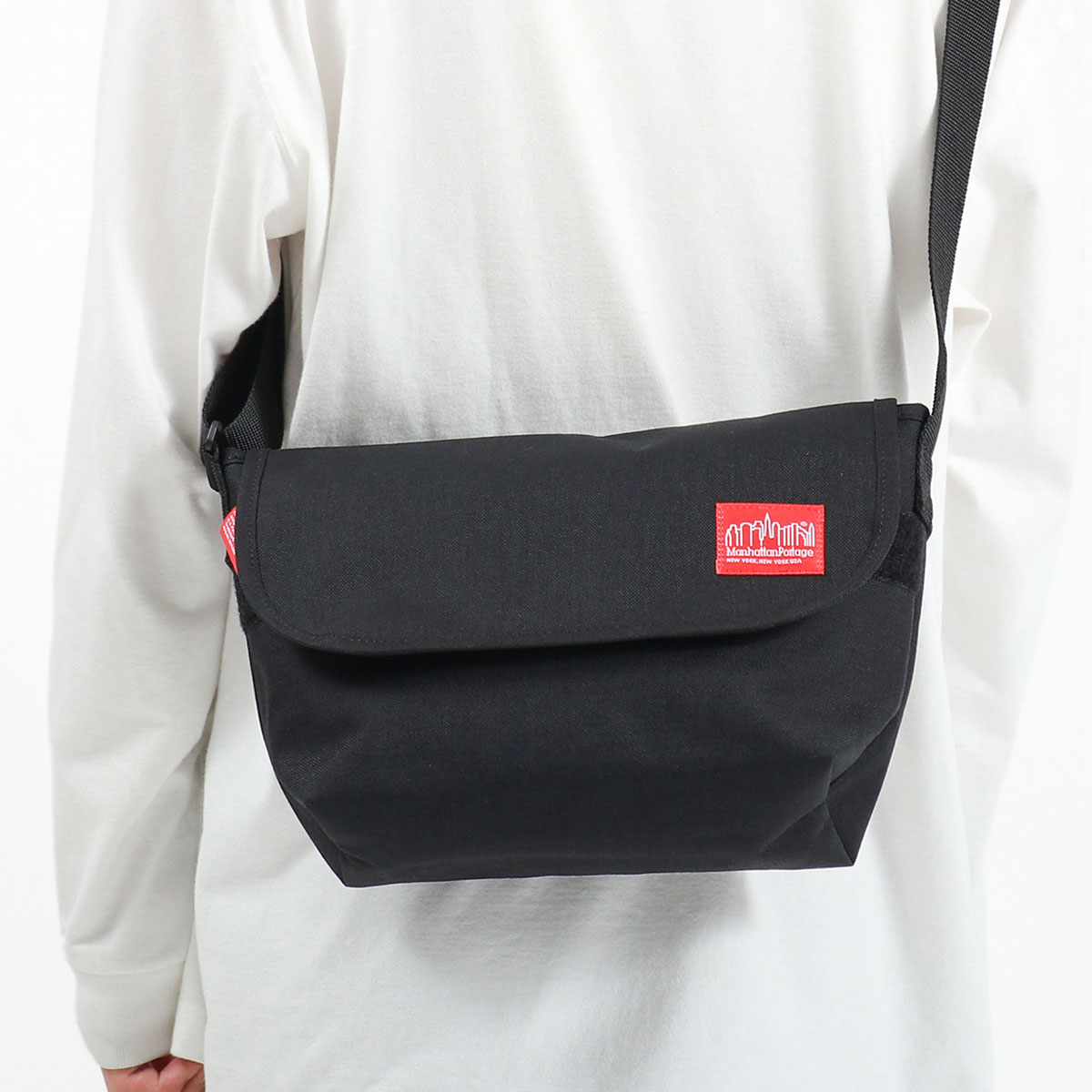 日本正規品 ショルダー Manhattan Portage Casual Messenger Bag 斜めがけ MP1605JRS