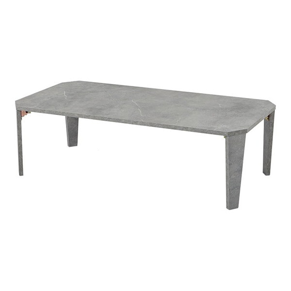 MT-6866MGY マーブルグレー 折れ脚テーブル メーカー直送