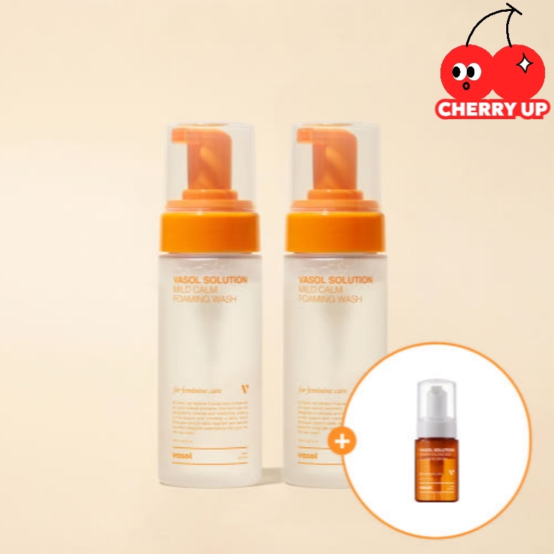 【新商品】マイルドカーム フォーミングウォッシュ 150ml×2本＋イナーバランシング 30ml×1本 セットフェミニンウォッシュ デリケートゾーンケア 敏感肌 弱酸性 保湿 低刺激 韓国コスメ トラ