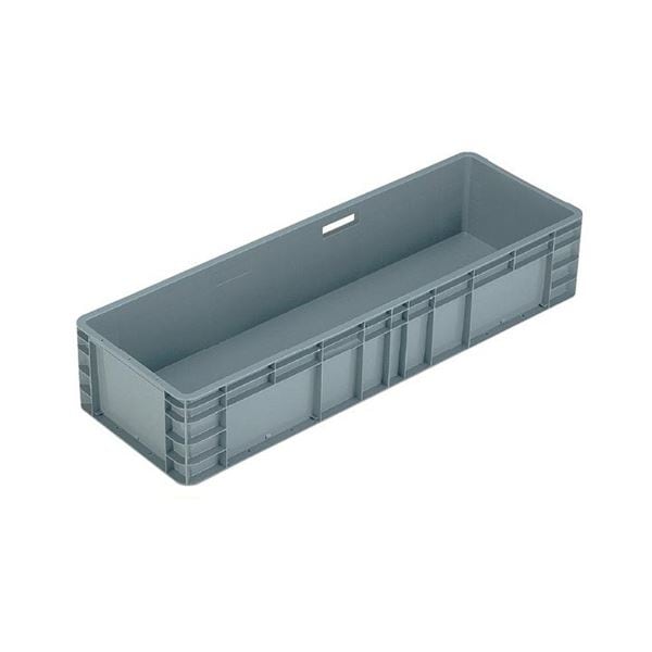 (3個セット) TP規格コンテナボックス (TP-392B 穴無し) グレー 相互モジュール嵌合可