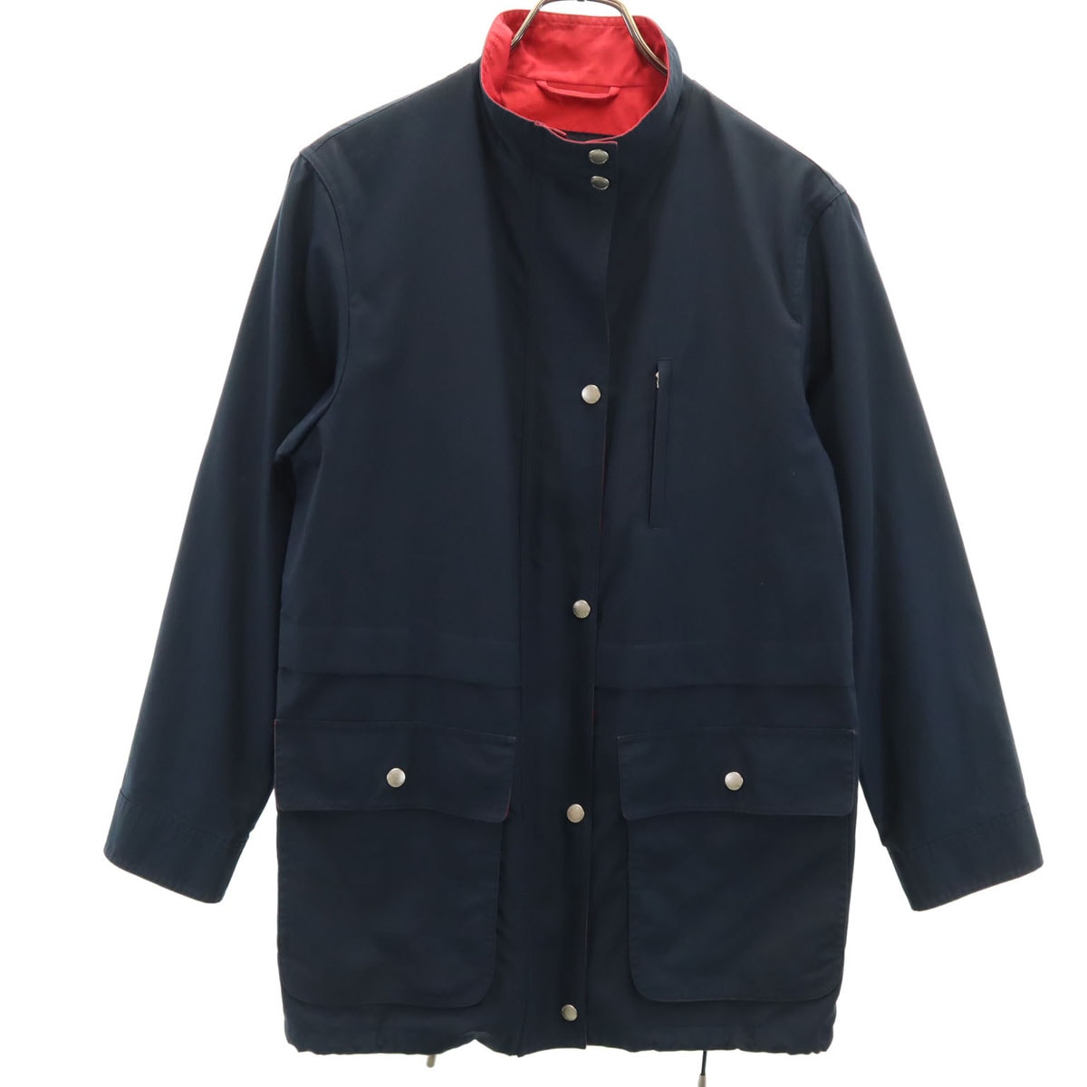 BURBERRY LONDON バーバリーロンドン ブルゾン 38 ネイビー 三陽商会 ジャケット レディース 古着