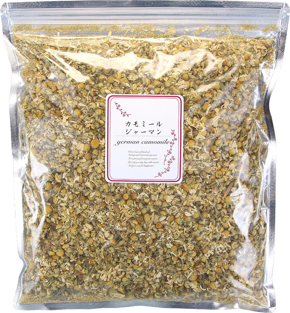 カモミール茶 カモミールジャーマン種 お徳用 (内容量：200g) カモマイルジャーマン カモミールフラワー使用 カモミール ハーブティー